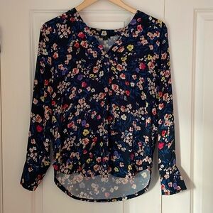 Ann Taylor floral blouse